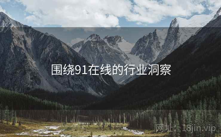 围绕91在线的行业洞察 围绕91在线的行业洞察