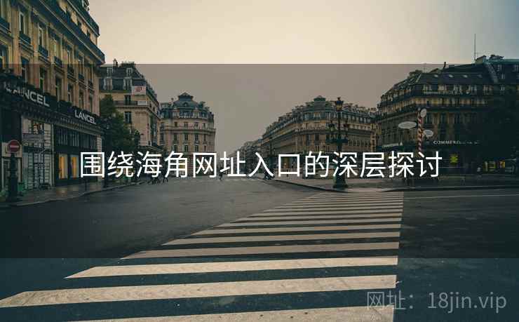 围绕海角网址入口的深层探讨